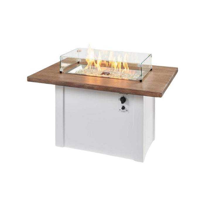 The Outdoor Greatroom Havenwood Rectangular Gas Fire Pit Table