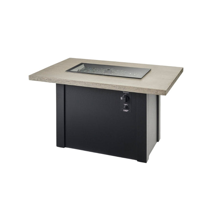 The Outdoor Greatroom Havenwood Rectangular Gas Fire Pit Table