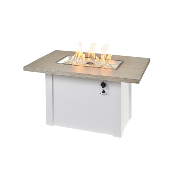 The Outdoor Greatroom Havenwood Rectangular Gas Fire Pit Table