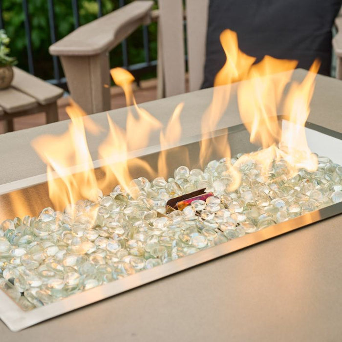 The Outdoor Greatroom Havenwood Rectangular Gas Fire Pit Table
