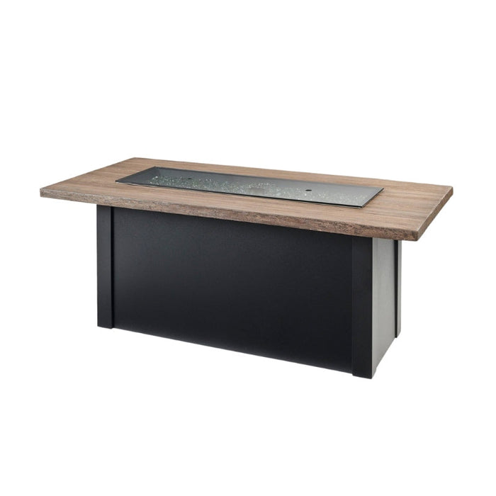 The Outdoor Greatroom Havenwood Rectangular Gas Fire Pit Table