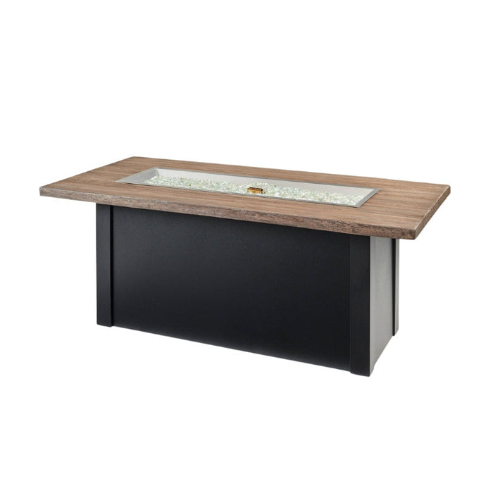 The Outdoor Greatroom Havenwood Rectangular Gas Fire Pit Table