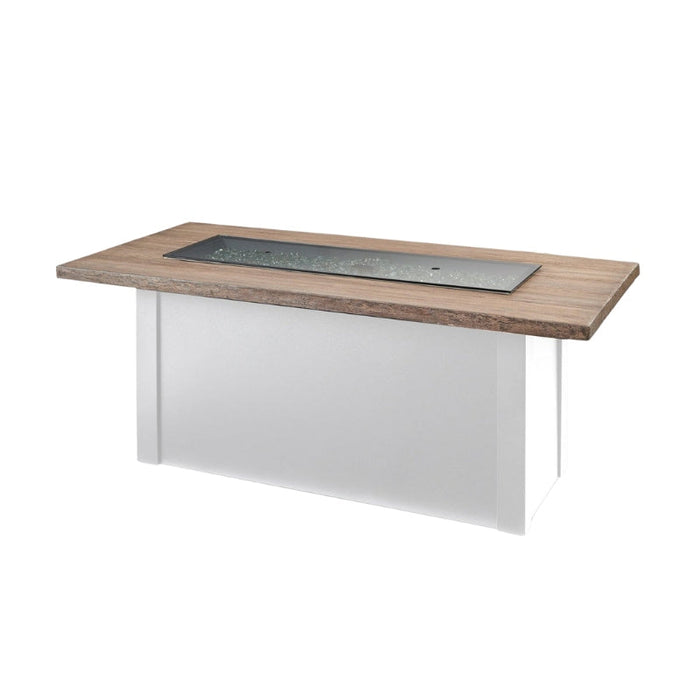 The Outdoor Greatroom Havenwood Rectangular Gas Fire Pit Table