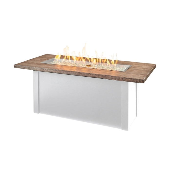 The Outdoor Greatroom Havenwood Rectangular Gas Fire Pit Table