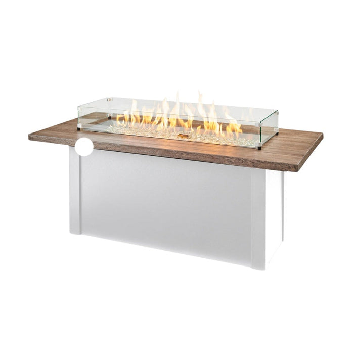 The Outdoor Greatroom Havenwood Rectangular Gas Fire Pit Table