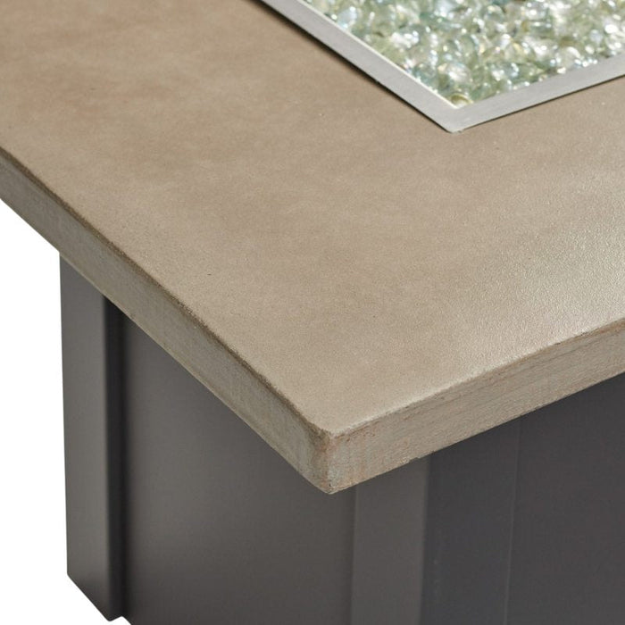 The Outdoor Greatroom Havenwood Rectangular Gas Fire Pit Table