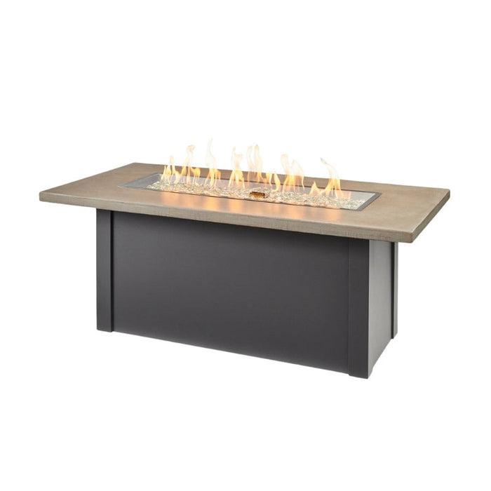 The Outdoor Greatroom Havenwood Rectangular Gas Fire Pit Table