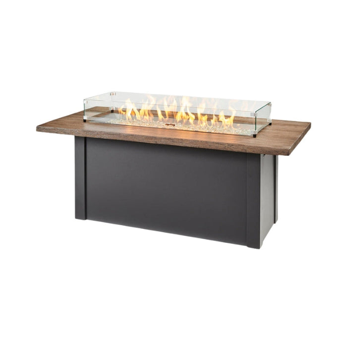 The Outdoor Greatroom Havenwood Rectangular Gas Fire Pit Table