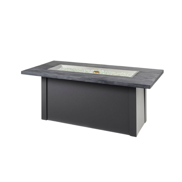 The Outdoor Greatroom Havenwood Rectangular Gas Fire Pit Table