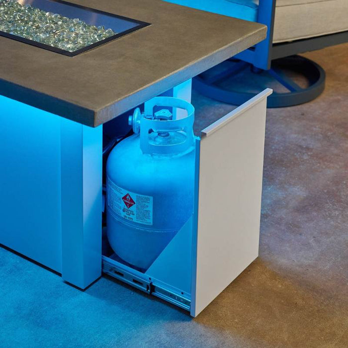 The Outdoor Greatroom Havenwood Rectangular Gas Fire Pit Table