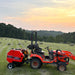 3-Point PTO Mini Round Hay Baler With Twine Wrap,   20" Diameter x 28" Width Bales,  For 15-50hp Tractor,  HB3120