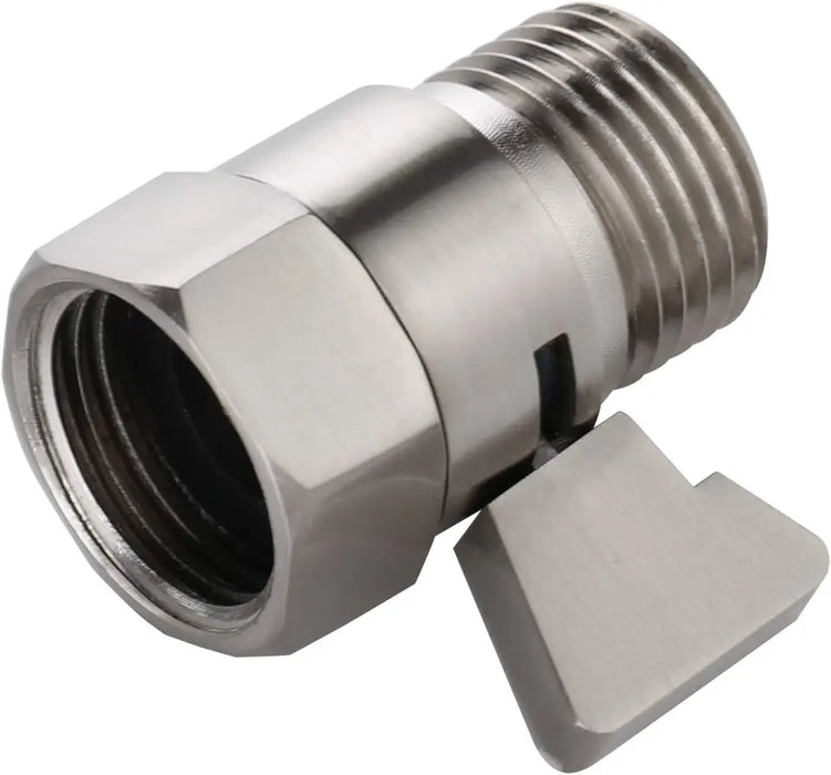 wonderland shower inc Water Flow Control Valve Brass G1/2 shower Flow Restrictor Adjustable Water Volume for HandHeld...