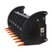 78” Skid Steer Heavy Root Rake Grapple Attachment,52in Jaw Opening , HGG-78