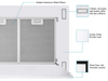Victory Sunset white range hood feature callouts