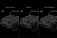 DV8 Offroad 2018-2026 Jeep Wrangler JL & Gladiator JT Dual Pod Light Mounts for Performance Hood – image 3 of 16