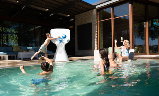 Ledge Lounger Hoopstr Pool Side Basketball Game — view 2