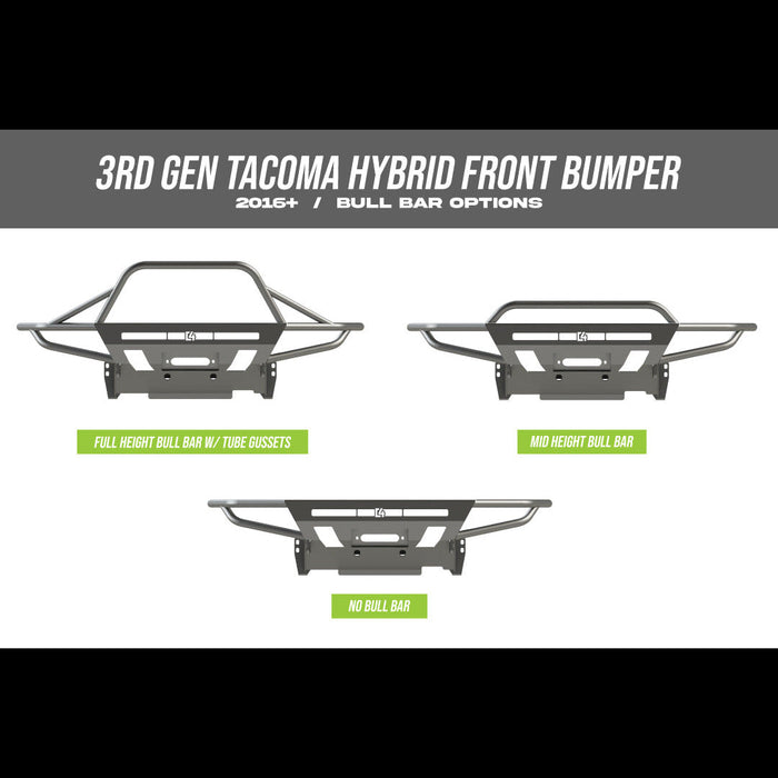 C4 Fabrication 2016-2023 Toyota Tacoma Hybrid Front Bumper – image 2 of 20