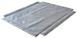 Vestil IBC-HEAT-TOP Silicone Impregnated Cloth Insulated Top Cover For Tote Tank Model Gray