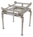 Vestil IBC-TLT-FPL-SS stainless steel intermediate bulk container tilt stand with fork - view 2