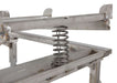 Vestil IBC-TLT-FPL-SS stainless steel intermediate bulk container tilt stand with fork - view 6