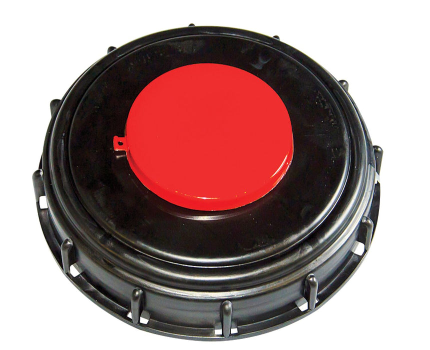 Vestil IBC-TOPCAP Cap For Intermediate Bulk Container Black/Red