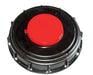 Vestil IBC-TOPCAP Cap For Intermediate Bulk Container Black/Red