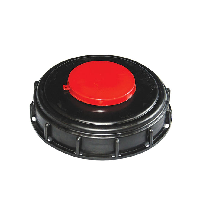 Vestil IBC-TOPCAP cap for intermediate bulk container black/red - view 2