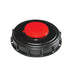 Vestil IBC-TOPCAP cap for intermediate bulk container black/red - view 2