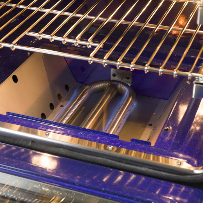 FORNO Capriasca  60" Titanium Gas Range Double fire furnace head 10burner with professional oven (FFSGS6260-60) FORNO