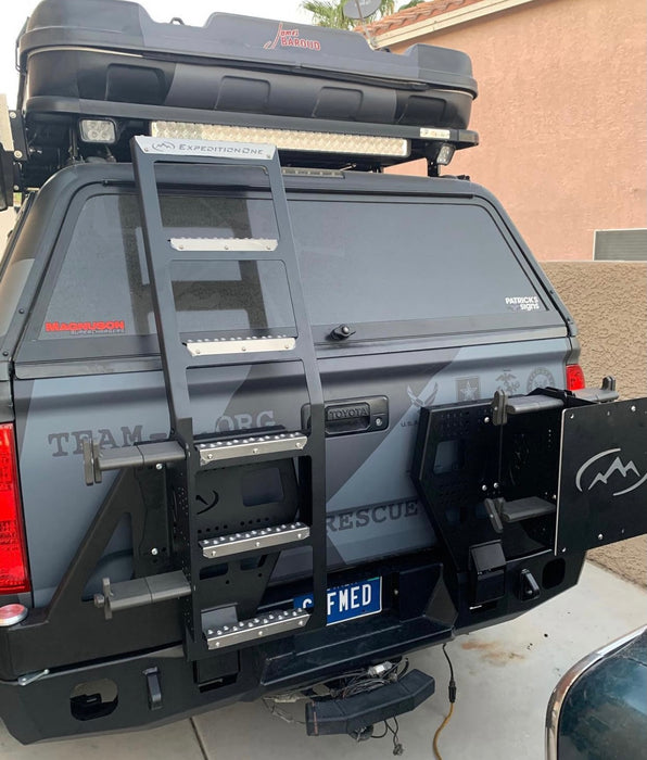 Toyota Bolt-On Ladder for Full Size Truck Dual Carrier Systems Rear Bumper