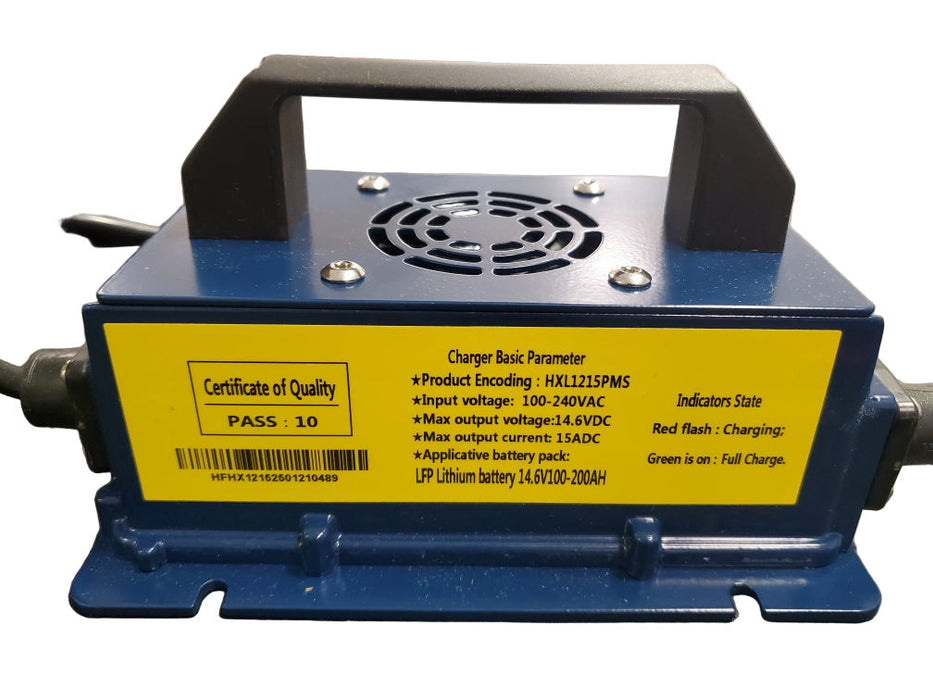 Epoch 12V 100Ah Eco Series LiFePO4 battery — installation example