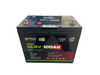 Epoch 12V 100Ah Eco Series LiFePO4 battery — top view