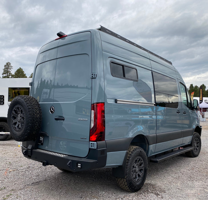 Mercedes-Benz Sprinter 19+ Single Swing Rear Bumper System Rear Bumper