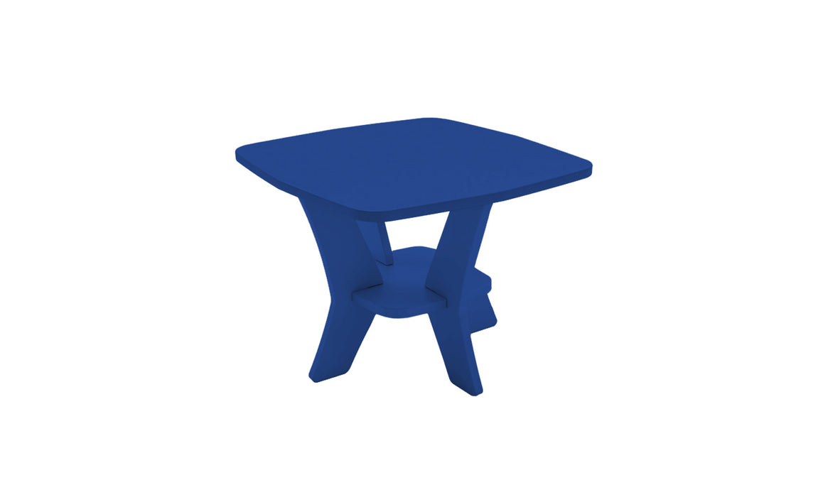 Ledge Lounger Mainstay Square Side Table — Navy