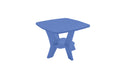Ledge Lounger Mainstay Square Side Table — Sky Blue