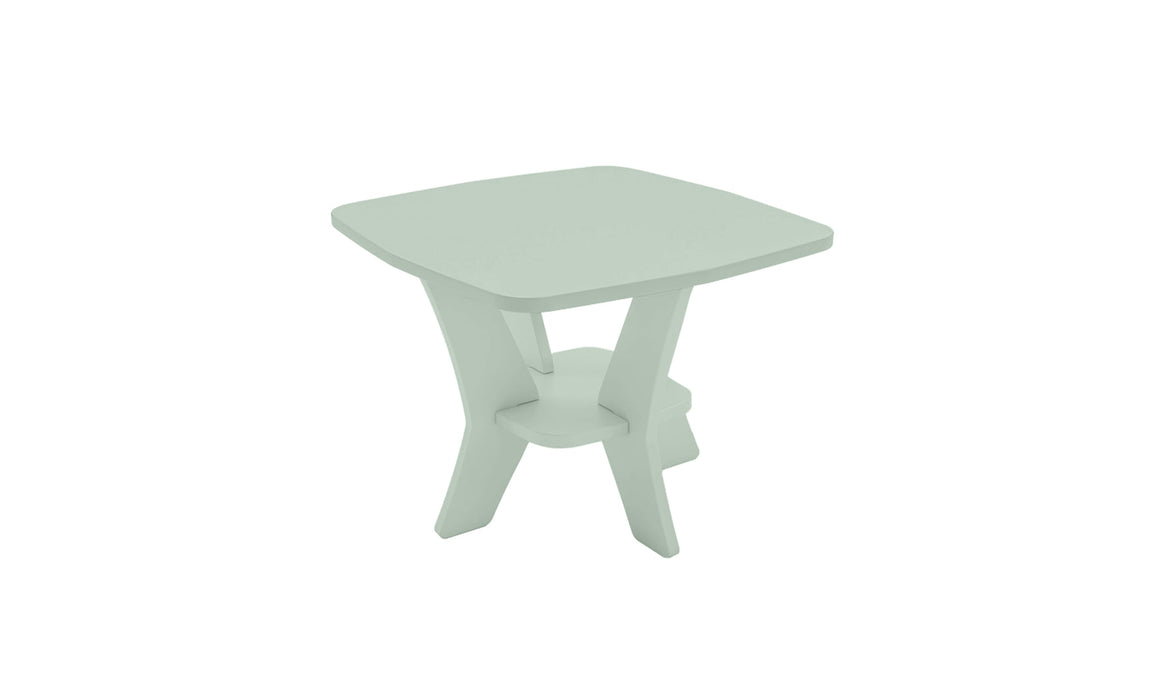Ledge Lounger Mainstay Square Side Table — Sage Green