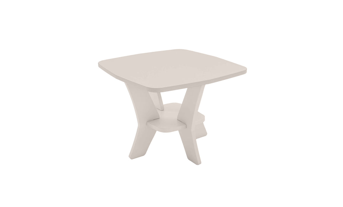 Ledge Lounger Mainstay Square Side Table — Cloud