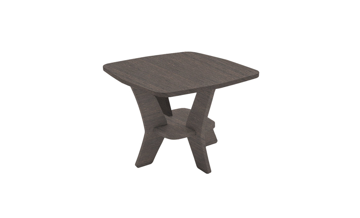 Ledge Lounger Mainstay Square Side Table — Flint