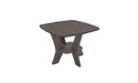 Ledge Lounger Mainstay Square Side Table — Flint