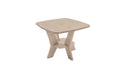 Ledge Lounger Mainstay Square Side Table — Wheat