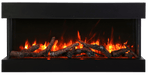 88" Electric Fireplace 88-TRV-XT-XL-LUMINA - back view