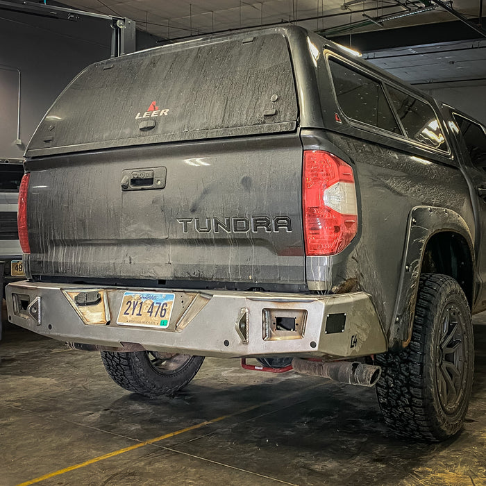 C4 Fabrication 2014-2021 Toyota Tundra Overland Series Rear Bumper – image 4 of 10