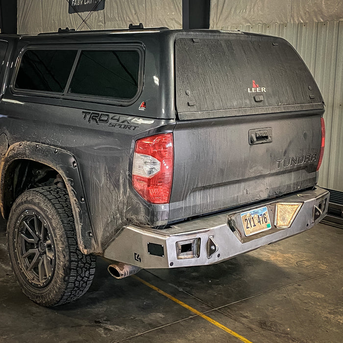 C4 Fabrication 2014-2021 Toyota Tundra Overland Series Rear Bumper – image 3 of 10