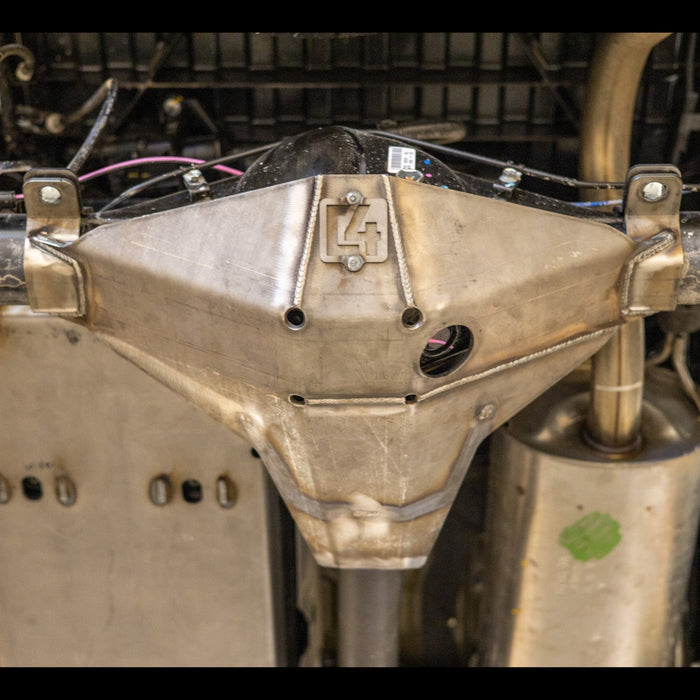 C4 Fabrication 2016-2023 Toyota Tacoma Rear Differential Skid Plate – image 3 of 6