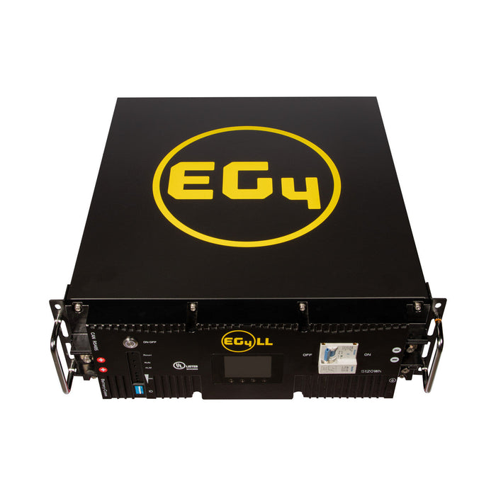 Green Vista Living EG4 LifePower4 Lithium Battery | 48V 100AH | Server Rack Battery Bathroom Vanity - Lifestyle View