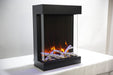 Electric Fireplace CUBE-2025WM-LUMINA - detail close-up