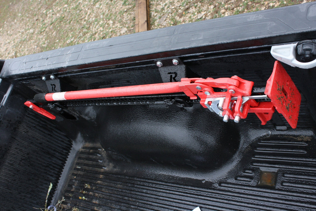Rago Fabrication 2005-2026 Toyota Tacoma & Tundra Bed Rail - Hi-Lift Jack Mounts – image 4 of 10