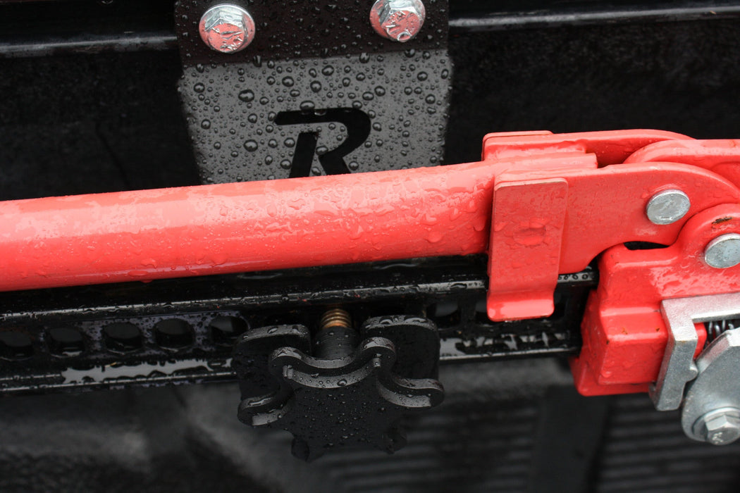Rago Fabrication 2005-2026 Toyota Tacoma & Tundra Bed Rail - Hi-Lift Jack Mounts – image 7 of 10