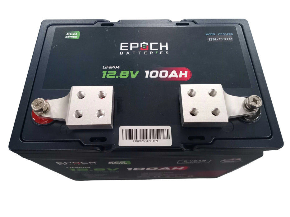 Epoch Batteries Power Distribution Blocks — installation example
