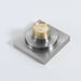 wonderland shower inc Brushed Nickel brass floor drain 4x4inch - Product Image 5